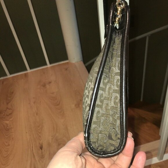 Vintage Pierre Cardin Brown Monogram Canvas Bag - Picture 7 of 13